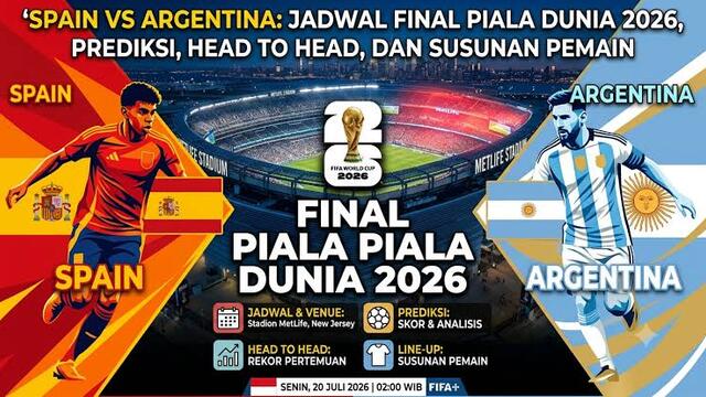 Final Argentina vs Spanyol Perjalanan Menuju Trofi Piala Dunia
